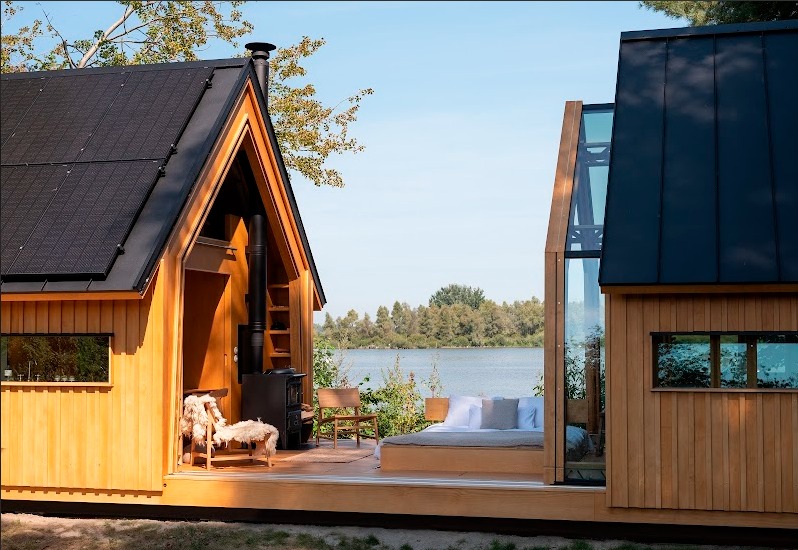 Cabin Anna project in the Netherlands